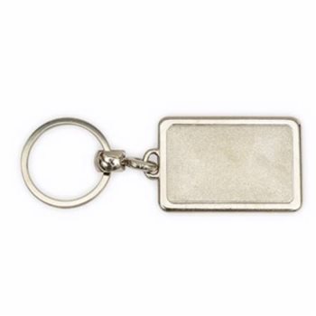 Metal Rectangular Keyring