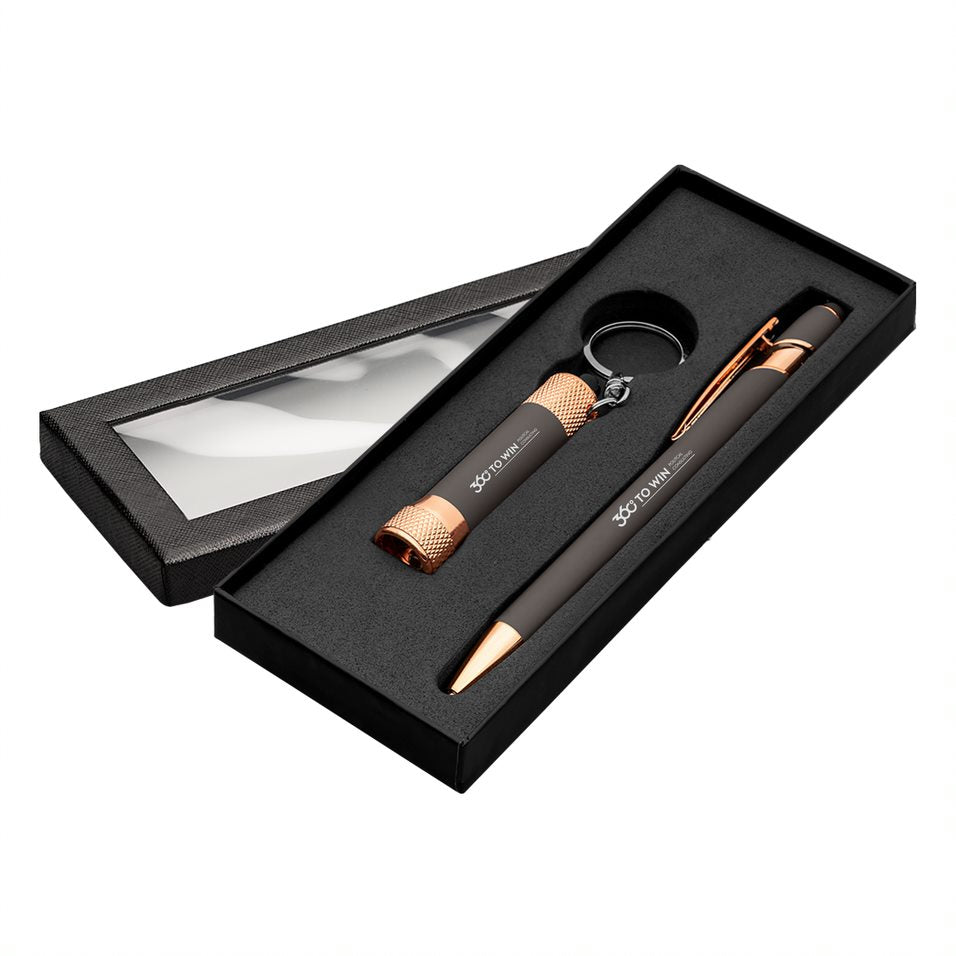 Prince Softy Rose Gold Gift Set with Window Box