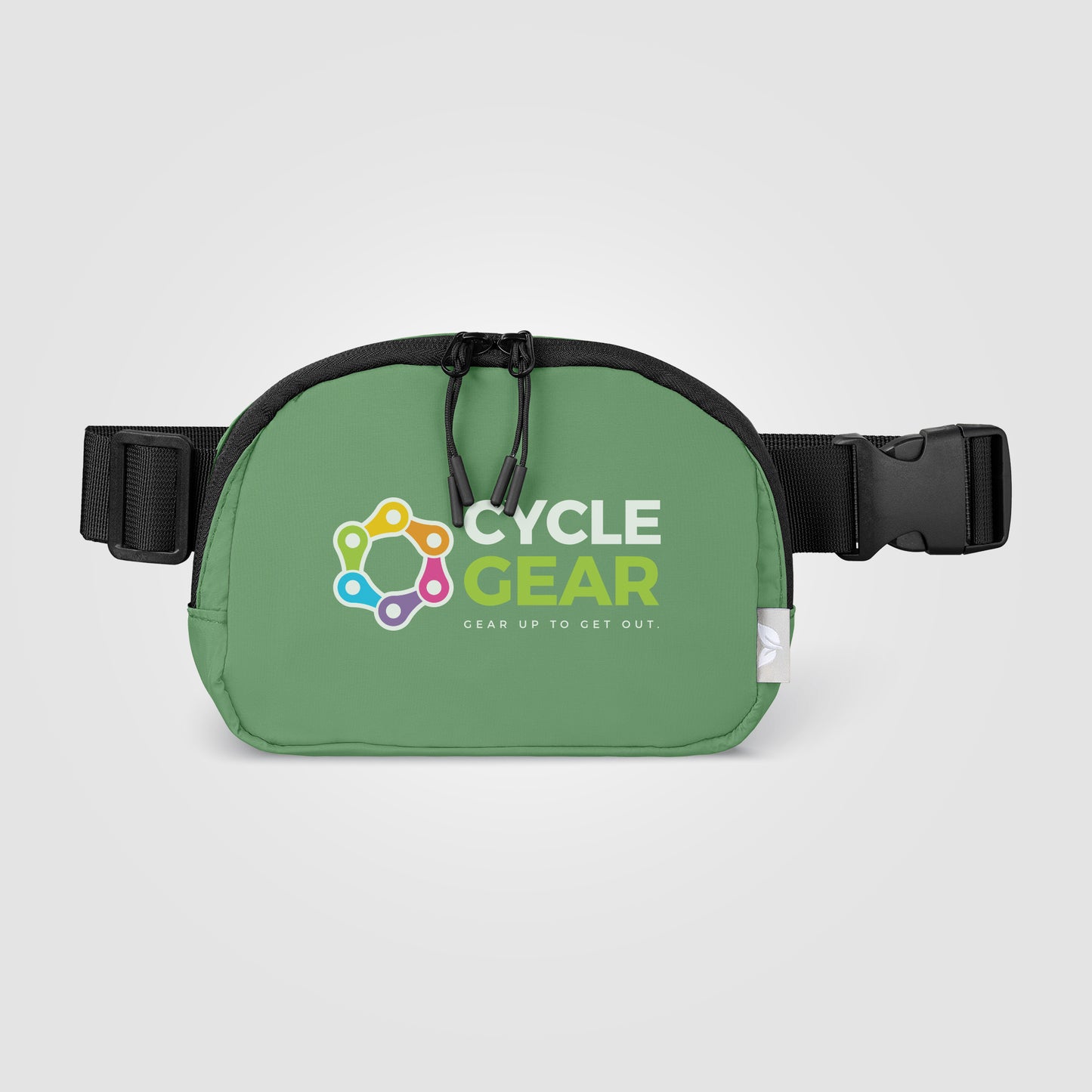 Taiga rPET Nylon Zippered Waist Bag