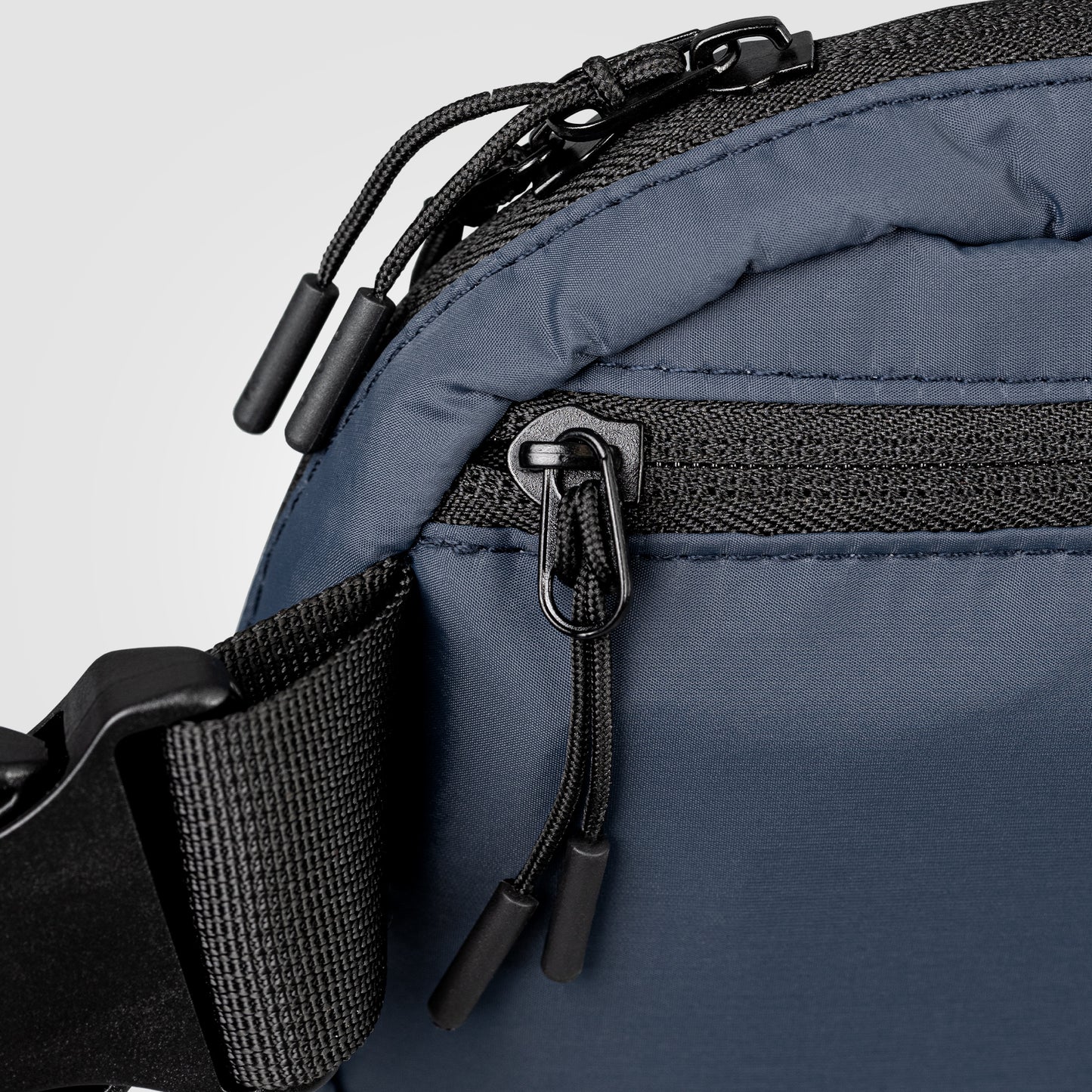 Taiga rPET Nylon Zippered Waist Bag