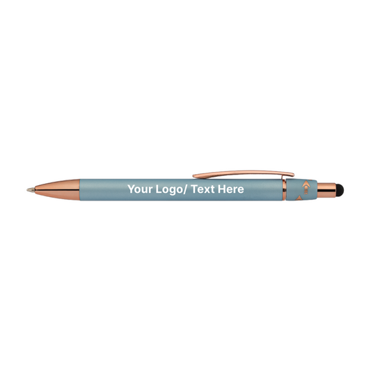 Orbit Spinner Metal Pen with Stylus