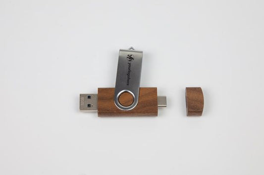 Wooden Twister USB-C