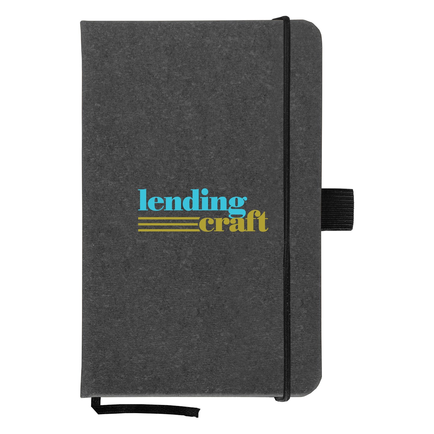 Carson Recycled Leather Notebook A5