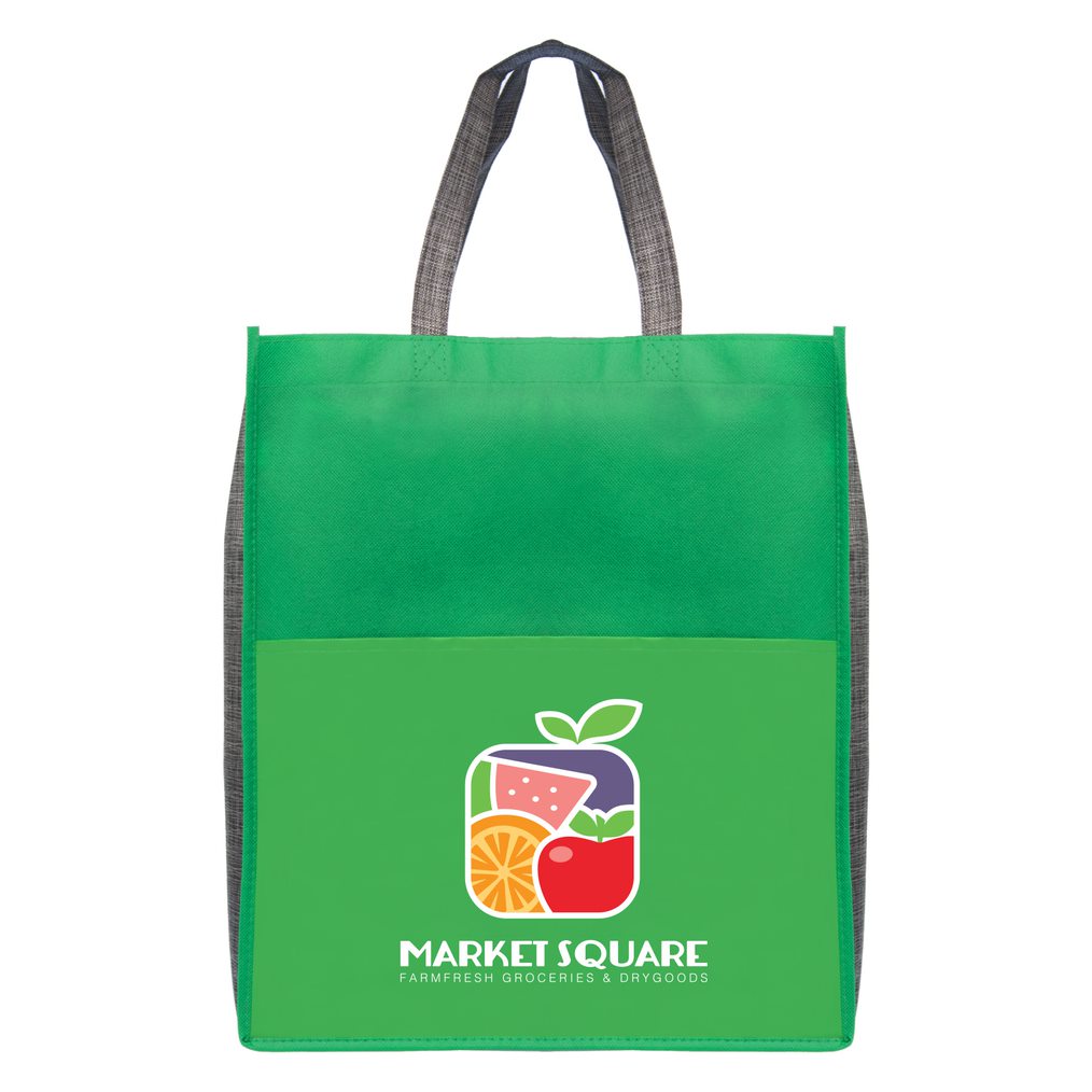 Rome Shopping Tote Bag with Pocket