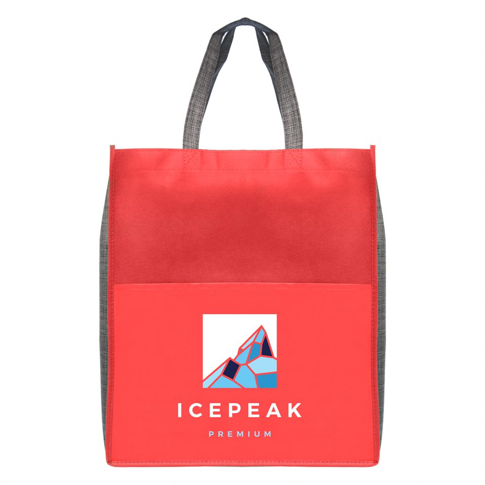 Rome Shopping Tote Bag with Pocket