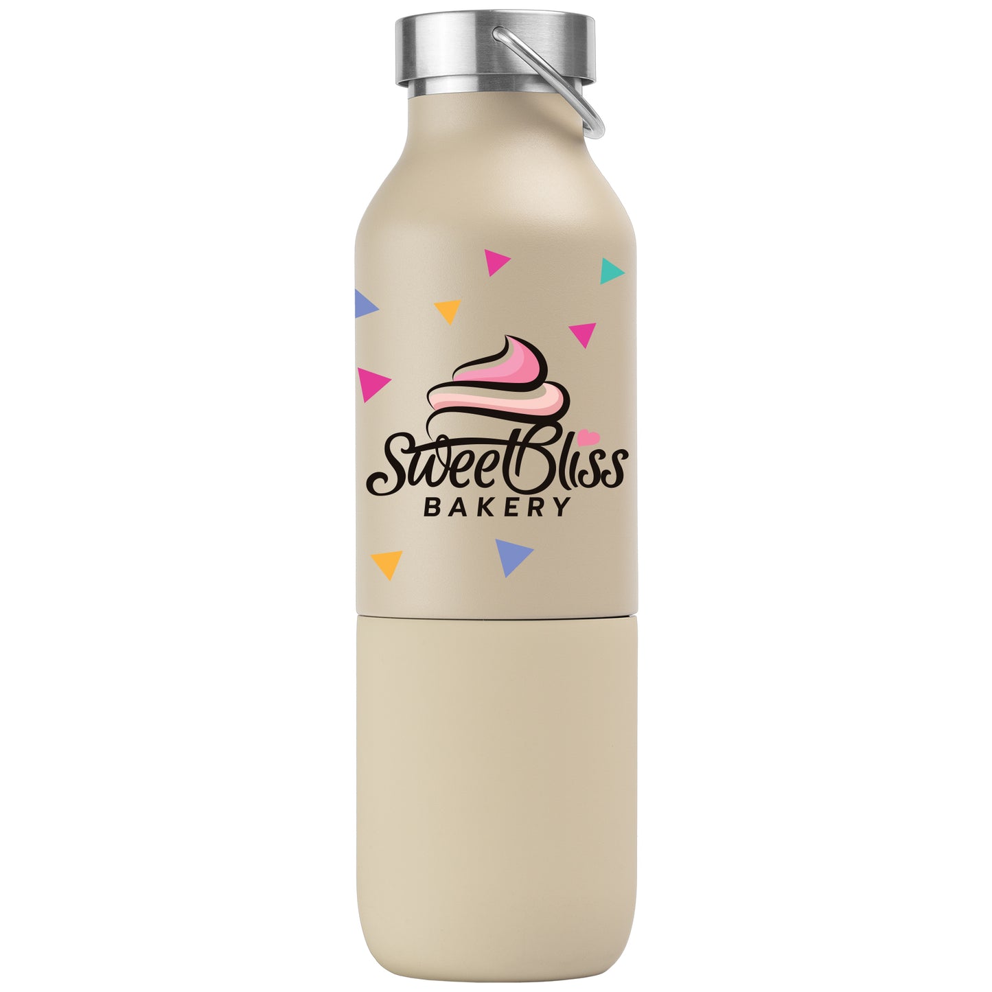 Freya Duo – 2-in-1 590 ml Double-Wall Recycled Stainless Steel Bottle with 325 ml Tumbler