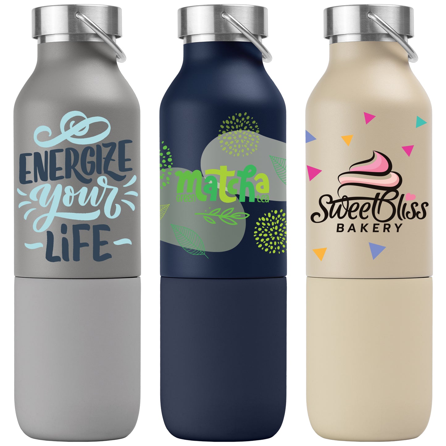 Freya Duo – 2-in-1 590 ml Double-Wall Recycled Stainless Steel Bottle with 325 ml Tumbler