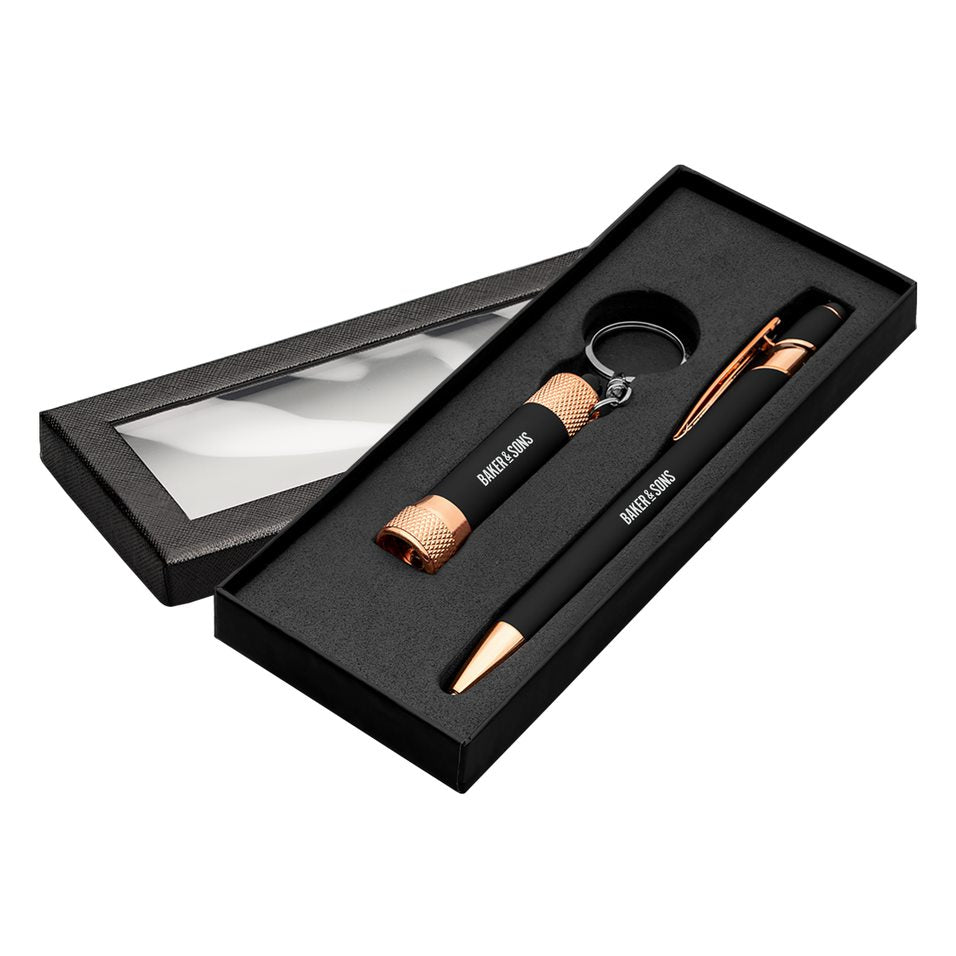 Prince Softy Rose Gold Gift Set with Window Box