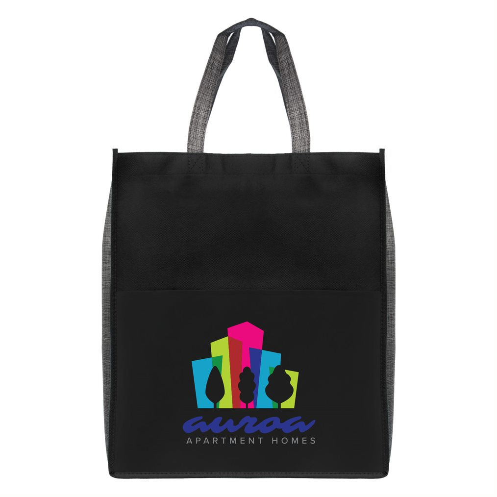 Rome Shopping Tote Bag with Pocket